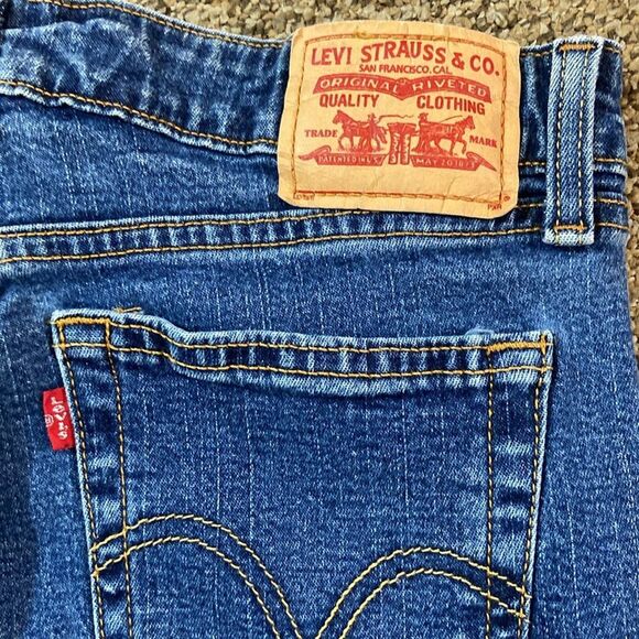 Levi's Classic Indigo Jeans Women’s Size 7 S - Picture 4 of 11